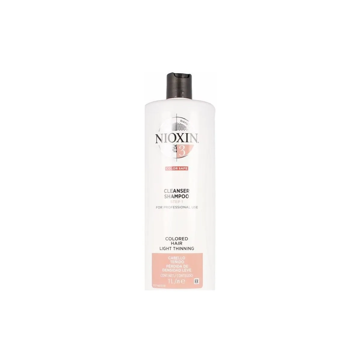SISTEMA 3  CHAMPú  CABELLO TEñIDO LIGERAMENTE DEBILITADO  PA