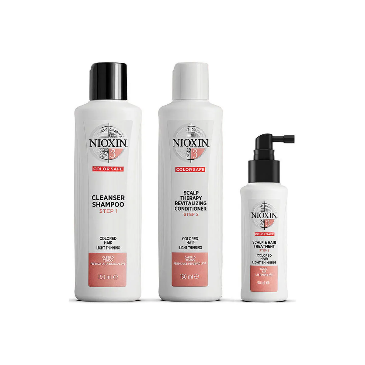 SISTEMA 3  KIT  TRATAMIENTO PARA CABELLO TEñIDO LIGERAMENTE D