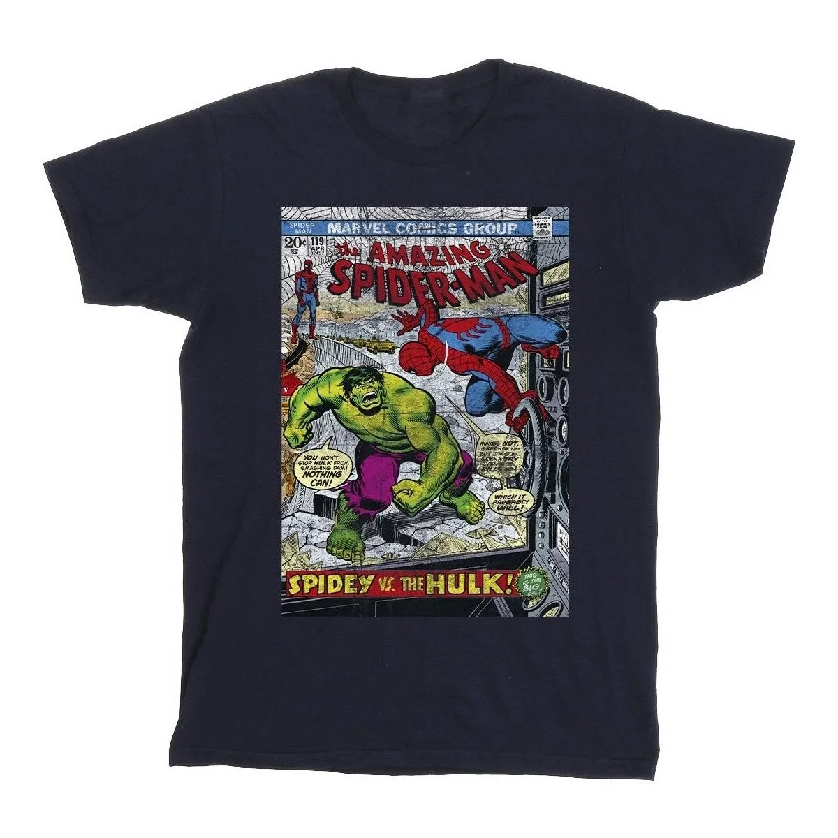 SPIDERMAN VS HULK COVER