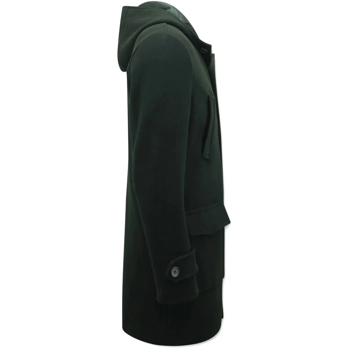 Sportieve Heren Mantel Met Capuchon