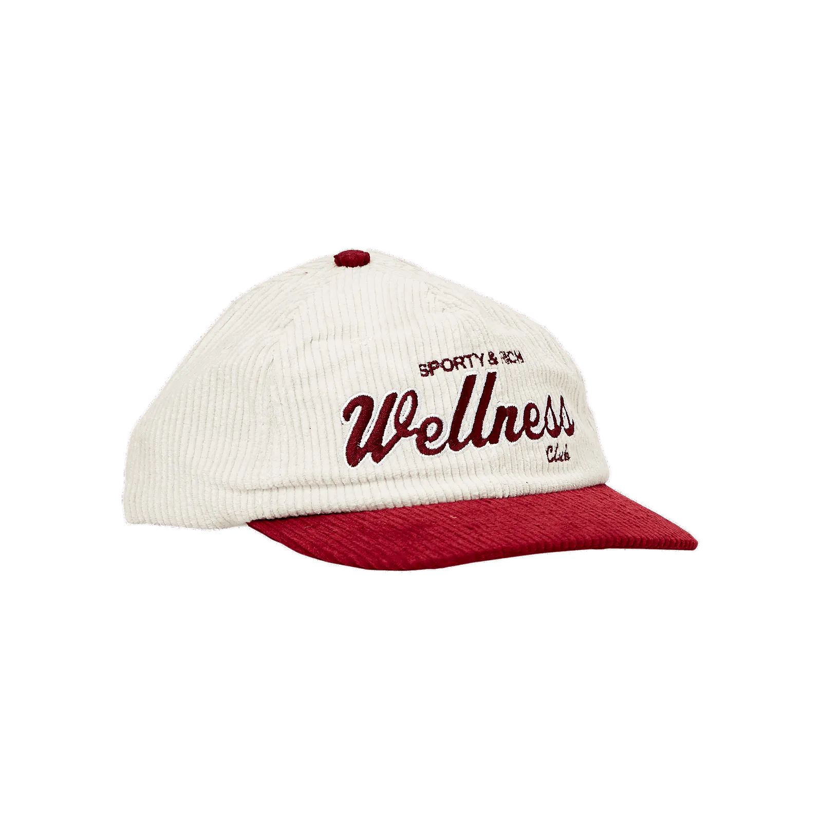Sporty & Rich Cord Wellness Cap
