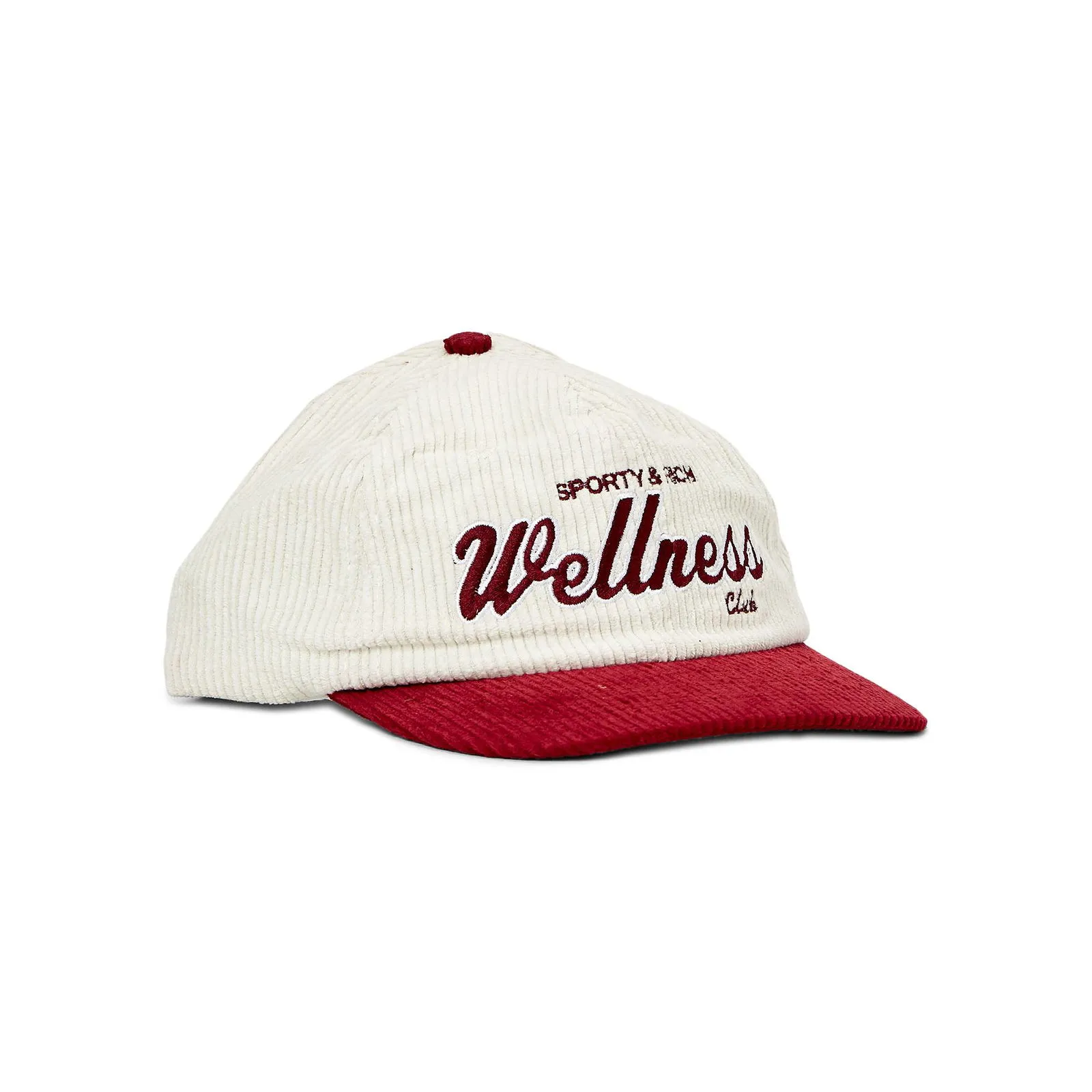 Sporty & Rich Cord Wellness Cap