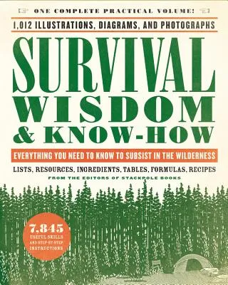 SURVIVAL WISDOM & KNOWHOW: EVERYTHING YOU NEED TO KNOW TO SUBSIST IN THE WILDERNESS