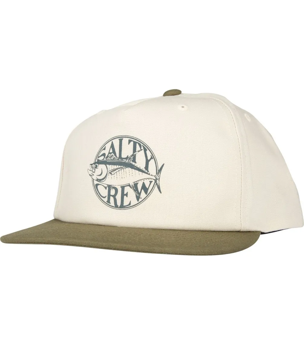 VISERA SALTY CREW TUNA TIME 5 PANEL  CREAM/MILITARY