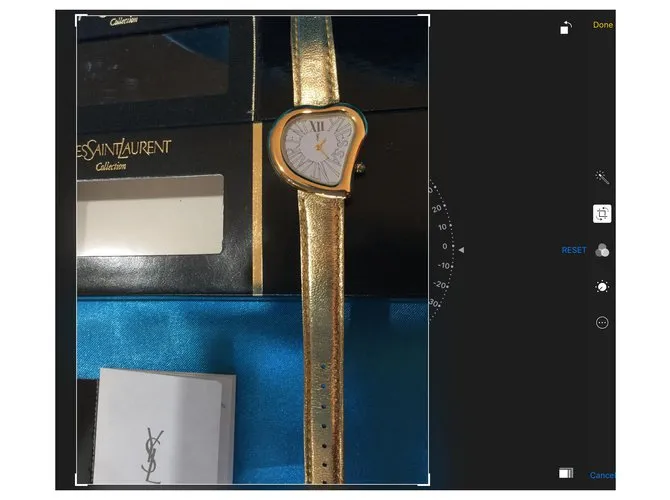 Yves Saint Laurent Cara de corazon Metálico 