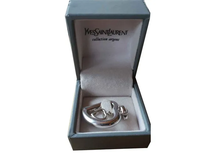 Yves Saint Laurent corazón Plata 