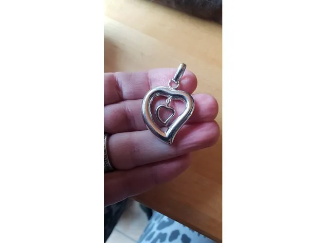 Yves Saint Laurent corazón Plata 