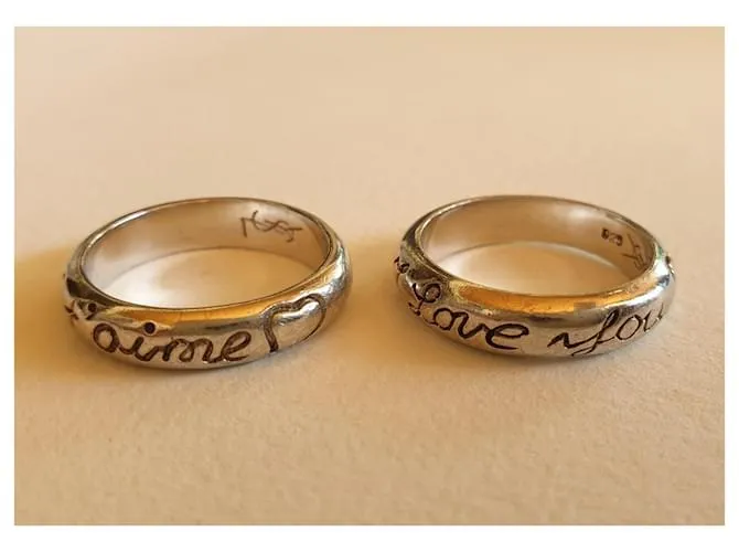 Yves Saint Laurent te amo en plata de ley 925 