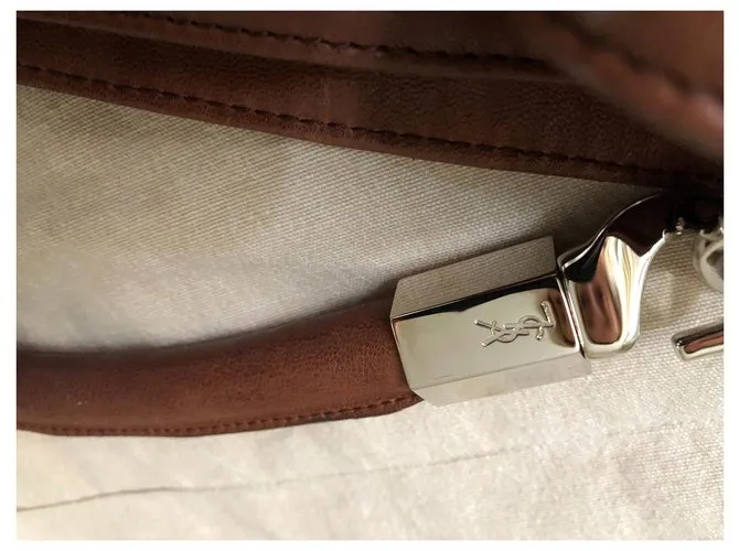 Yves Saint Laurent YSL roady hobo Castaño 