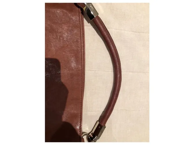 Yves Saint Laurent YSL roady hobo Castaño 