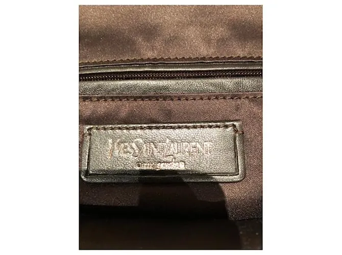 Yves Saint Laurent YSL roady hobo Castaño 