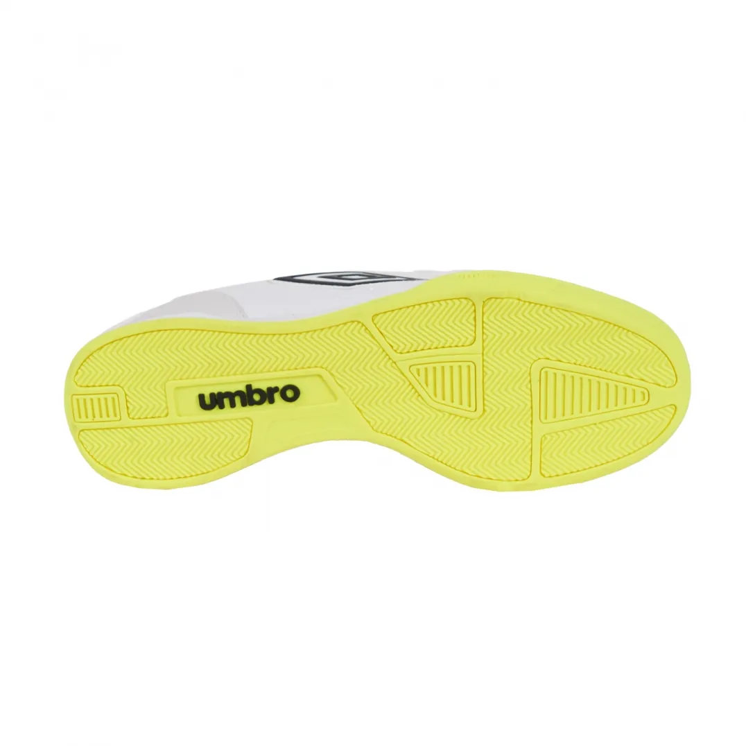 Zapatilla Umbro Sala Street White / Black / Nimbus Cloud / Safety Yellow