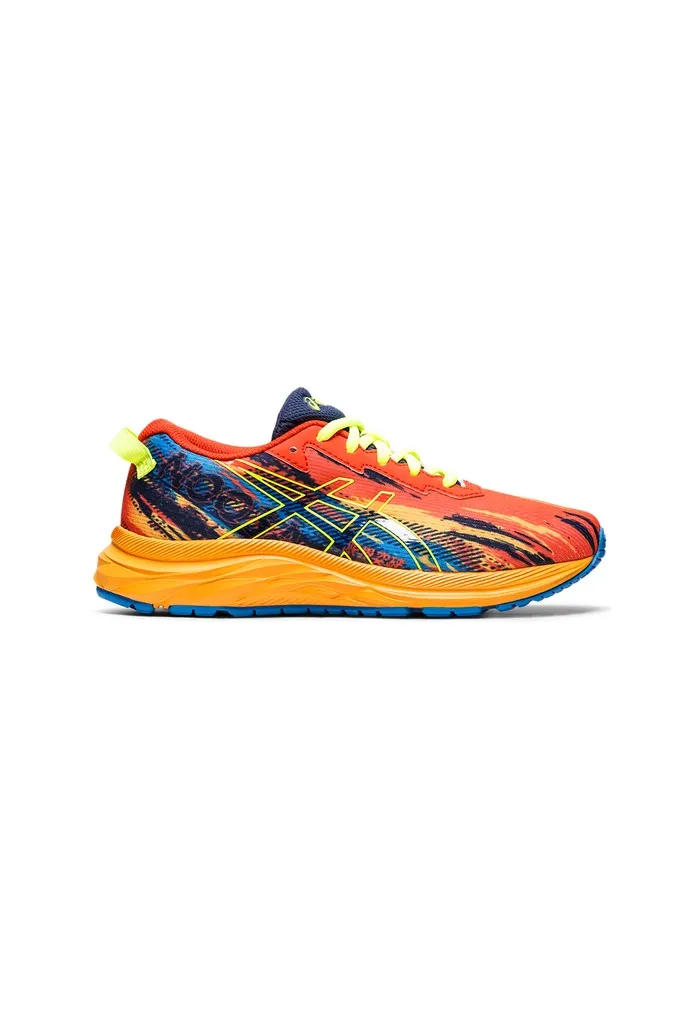 ZAPATILLAS ASICS GELNOOSA TRI™ 13 GS COLOR: CHERRY TOMATO/SAFETY YELLOW