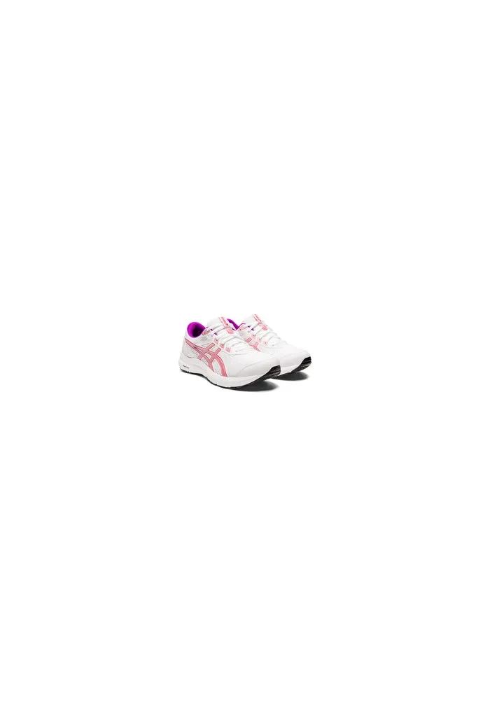 ZAPATILLAS GELCONTEND 8 1012B320  101 WHITE/RED ALERT  MUJER