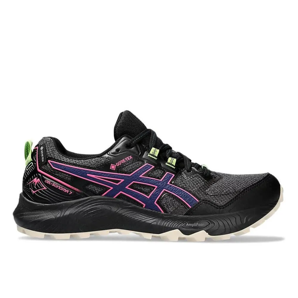 ZAPATILLAS TRAIL RUNNING ASICS GELSONOMA 7 GTX. 1012B414020 GRAPHITE GREY.