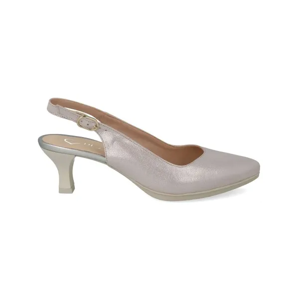 ZAPATOS DESTALONADOS MUJER MOD. MARGOT PLATA