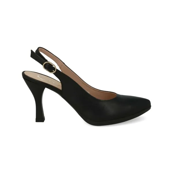 ZAPATOS FIESTA MUJER COMODOS MOD. ABEBA NEGRO