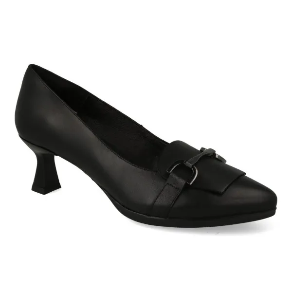 ZAPATOS TACON MUJER COMODOS MOD. GIORGIA NEGRO