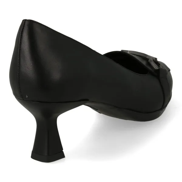 ZAPATOS TACON MUJER COMODOS MOD. GIORGIA NEGRO